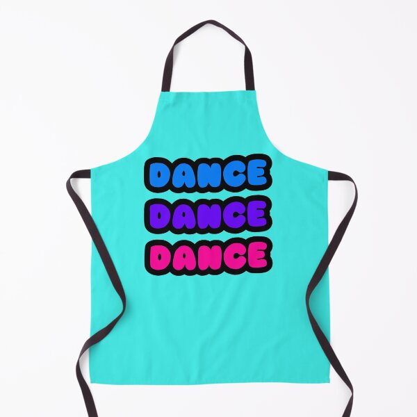 Item preview, DANCE DANCE DANCE Neon Reactive Glow Rave Wear Party Font Design -Funky Mix Purple designed and sold by RainbowDoveShop.