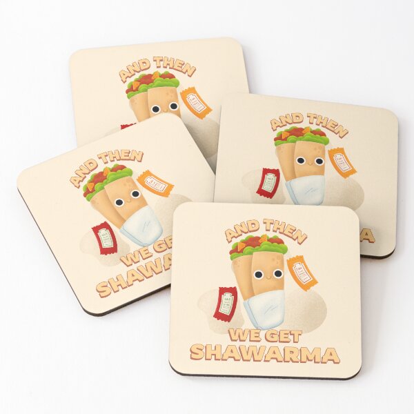 Item preview, And Then We Get Shawarma designed and sold by Fanverse Merchandise.