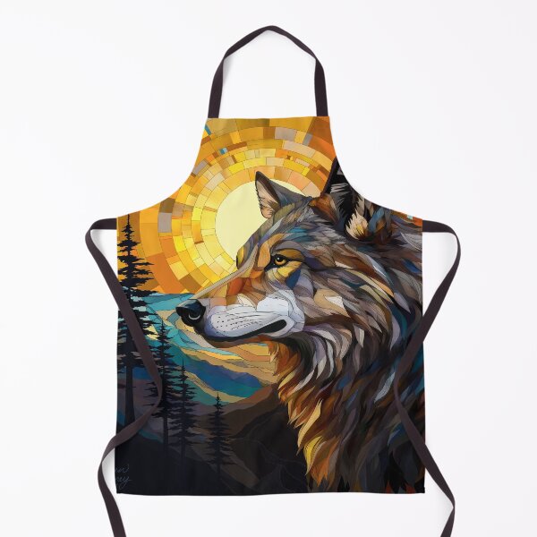 Item preview, Wolf at Sunset designed and sold by DappledMoon.