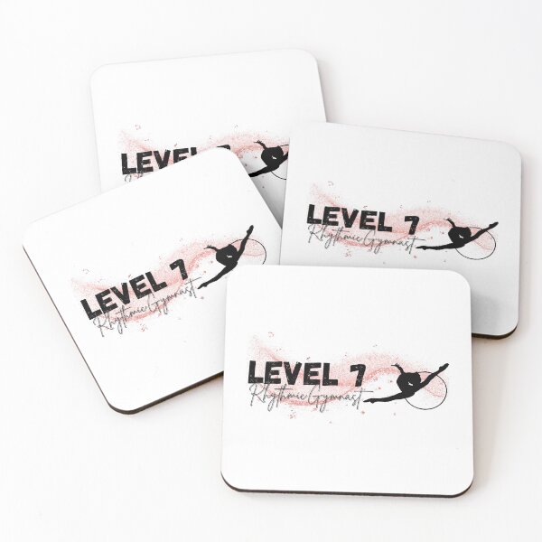 Item preview, Level 7 Rhythmic Gymnast Pink & Black designed and sold by DSurwill.
