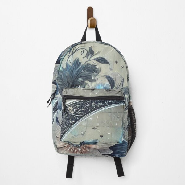Item preview, Celestial Blooms with Crescent Moon and Starry Accents designed and sold by TeslaSt0re.