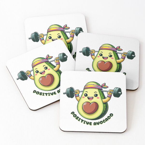 Item preview, Positive Avocado. designed and sold by KojourinArt.