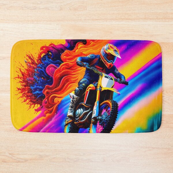 Item preview, Motocross rider is jumping  designed and sold by M-Y-A-R-T-.