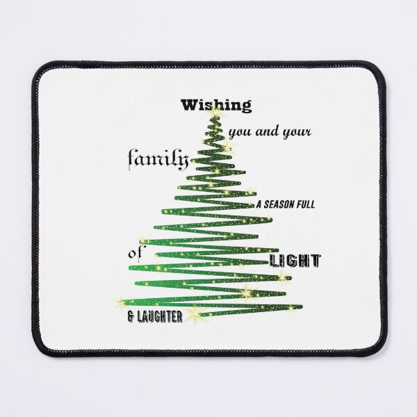 Item preview, Wishing this Season of Light & Laughter - Christmas designed and sold by GraphixKing999.