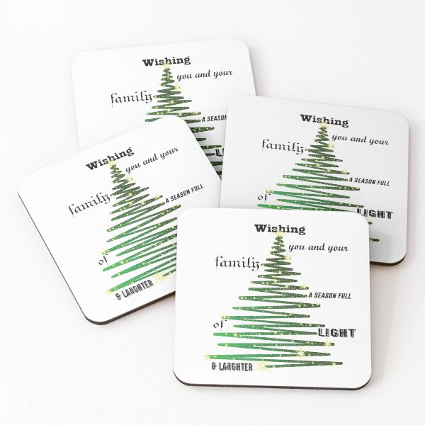 Item preview, Wishing this Season of Light & Laughter - Christmas designed and sold by GraphixKing999.