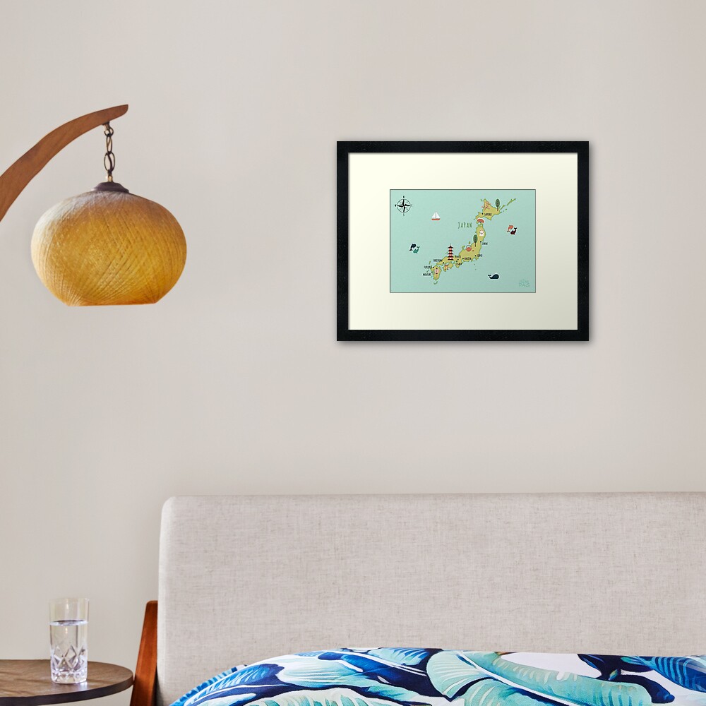 Item preview, Framed Art Print designed and sold by ymkesinfogr.