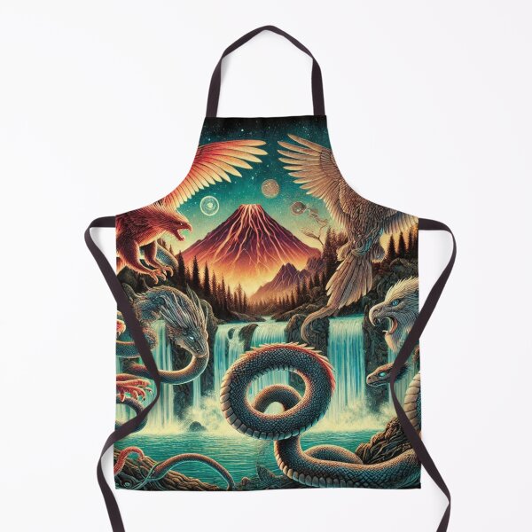 Item preview, Mythical Beasts Gather by Majestic Waterfalls designed and sold by TeslaSt0re.
