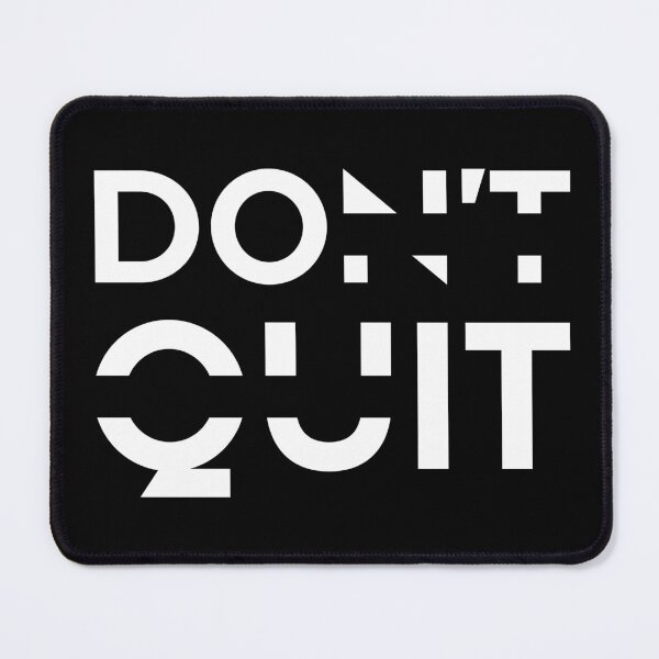 Item preview, Do It. Don't Quit. designed and sold by The magic Yellow bus.