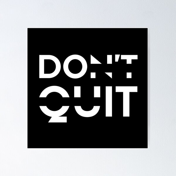 Item preview, Do It. Don't Quit. designed and sold by The magic  Yellow bus.