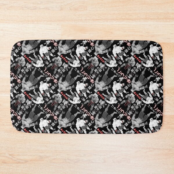 Item preview, Retro Vintage Cute Chibi Bulldog MMA Mixed Martial Arts Fighter with Japanese Fonts designed and sold by AkibaNation.