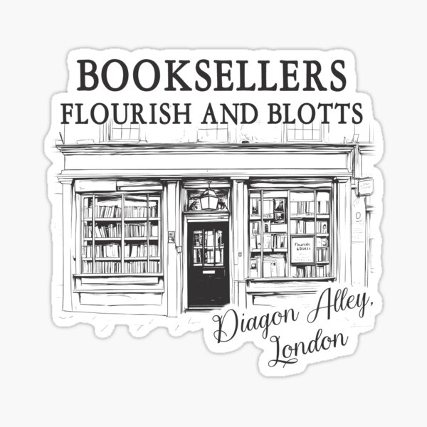 Item preview, Flourish Blotts Magical House T-Shirt designed and sold by GalenoHenley.