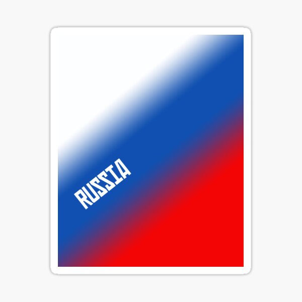 "RUSSIA - SPORTS FAN EDITION" Sticker for Sale by Firehawk-SW | Redbubble