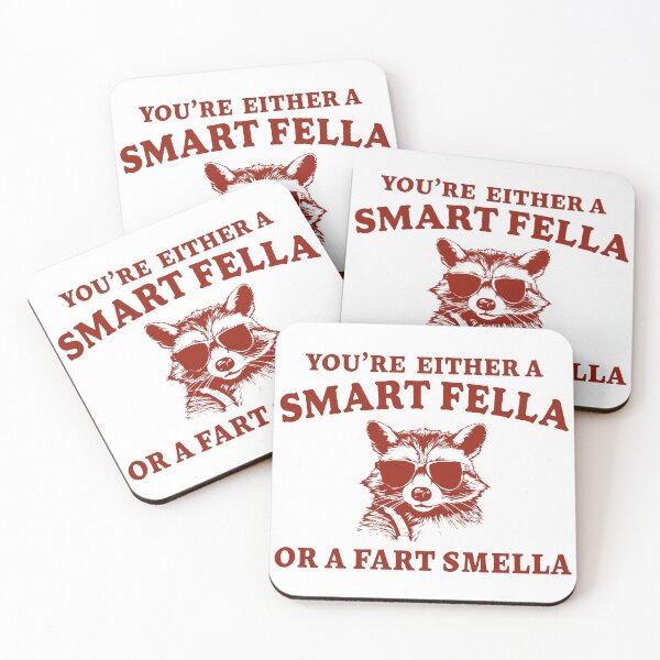 Item preview, Are You A Smart Fella Or Fart Smella? Retro Cartoon T Shirt designed and sold by GalenoHenley.