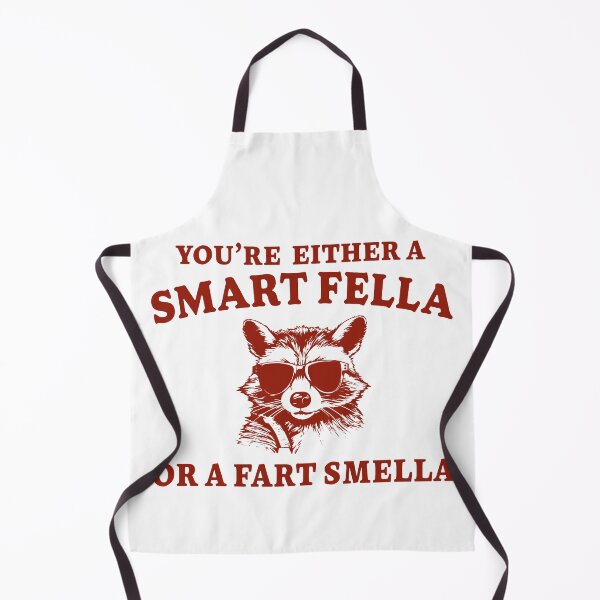 Item preview, Are You A Smart Fella Or Fart Smella? Retro Cartoon T Shirt designed and sold by GalenoHenley.