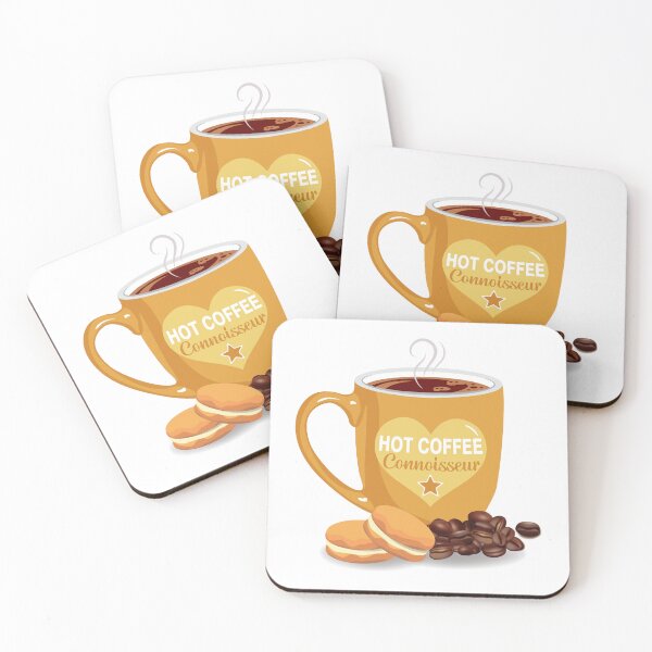 Item preview, Hot coffee connoisseur GOLD designed and sold by StellarFX.