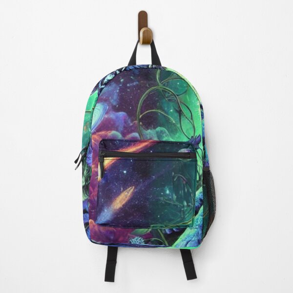 Item preview, Galactic Tiger in a Mystical Cosmic Garden designed and sold by TeslaSt0re.