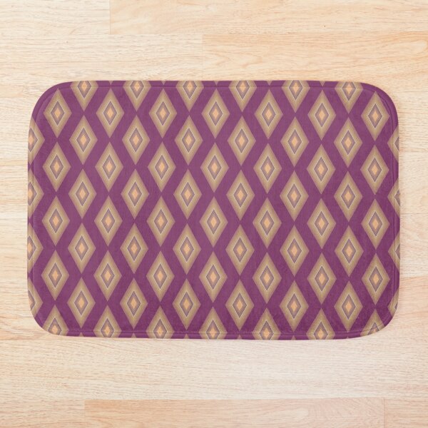 Item preview, Geometric Diamond Pattern in Warm Tones designed and sold by Genie-0750.