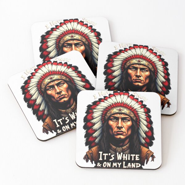 Item preview, Native American Winter Commentary designed and sold by SJZDesign.