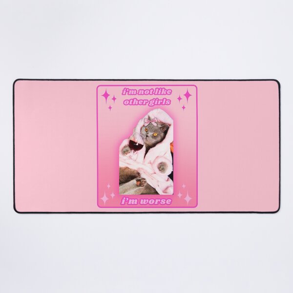 Item preview, I'm not like other girls, i'm worse cat with wine designed and sold by Eternity Eventually.