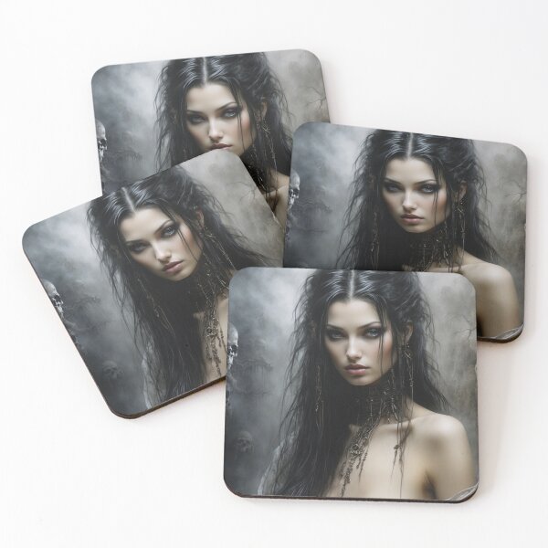 Item preview, Dark Enchantress in the Shadows - Gothic Fantasy Portrait designed and sold by photoparadise22.