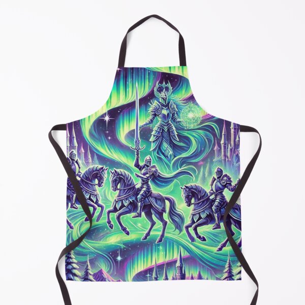 Item preview, Knights Under the Radiant Aurora Borealis designed and sold by TeslaSt0re.