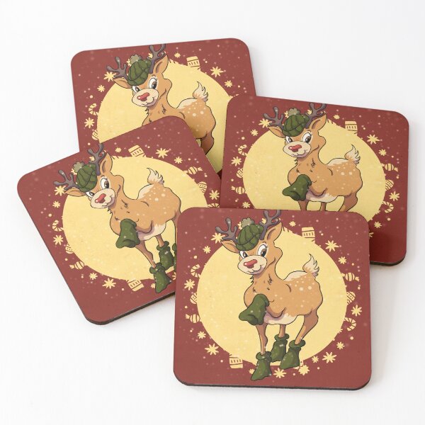 Item preview, Reindeer Mittens designed and sold by Matt Harrison Draws.