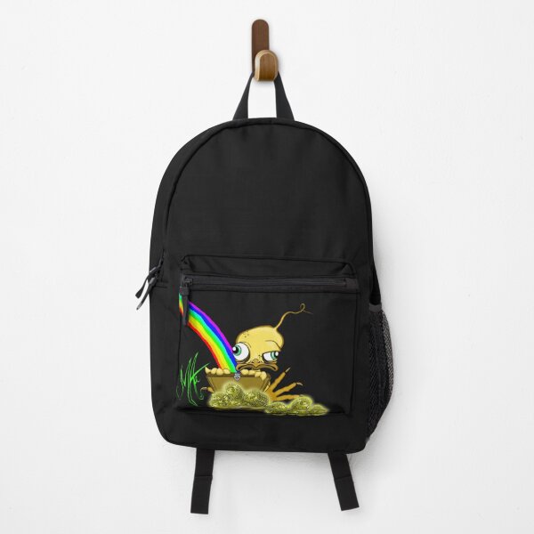 Item preview, Grumpy Chicken Treasure - rainbow Classic T-Shirt designed and sold by ArtAastrup by Marianne Aastrup.
