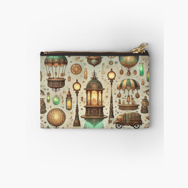 Item preview, Steampunk Lanterns and Airships in a Dreamlike Display designed and sold by TeslaSt0re.
