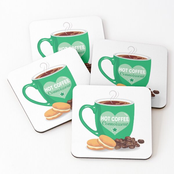 Item preview, Hot coffee connoisseur GREEN designed and sold by StellarFX.