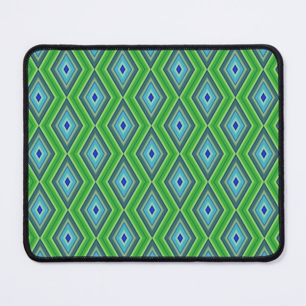 Item preview, Abstract Green and Blue Diamond designed and sold by Genie-0750.