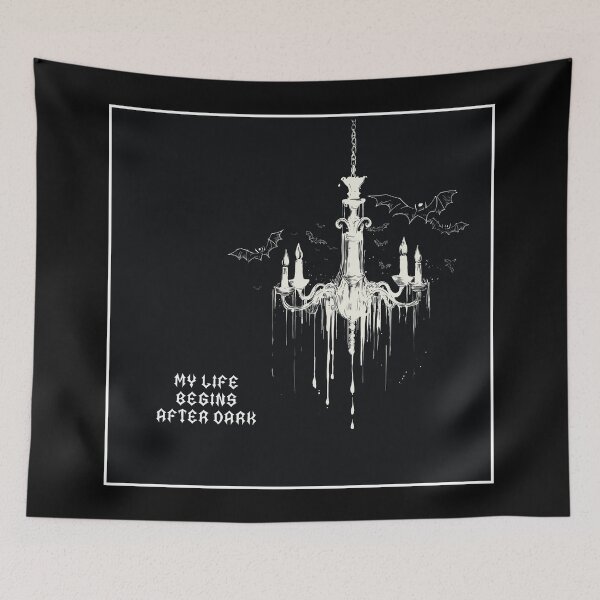 Item preview, My life begins after dark designed and sold by JacobSpace.