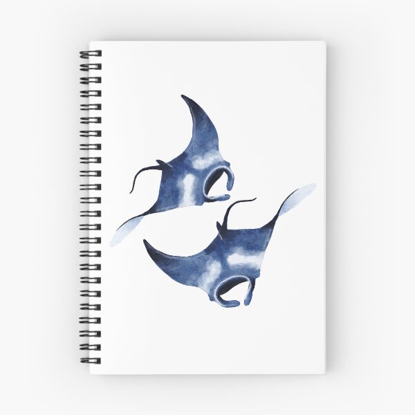Item preview, Manta Ray Watercolor Underwater Animal T-Shirt designed and sold by TheDiveShirt.