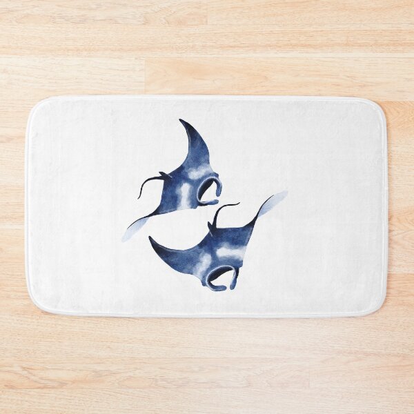 Item preview, Manta Ray Watercolor Underwater Animal T-Shirt designed and sold by TheDiveShirt.