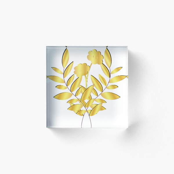Item preview, Flor dorada designed and sold by SAIDDIA.