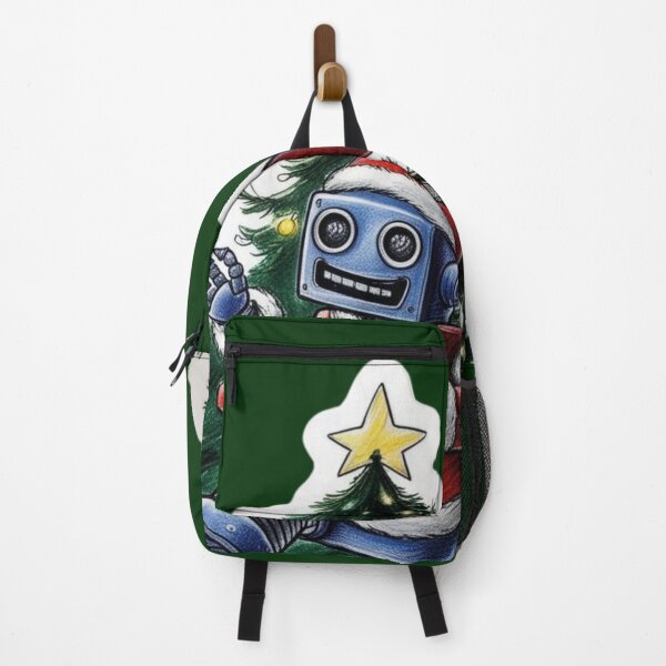 Item preview, A Robot on Christmas Day designed and sold by AlinaSCorner.