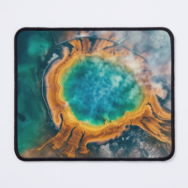 Item preview, Aerial landscape geo thermal nature - Landscape photo designed and sold by TheArtistOf2022.