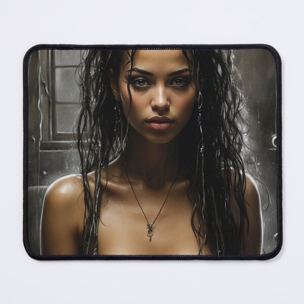 Item preview, Haunting Beauty in the Shadows - Gothic Bath Portrait designed and sold by photoparadise22.