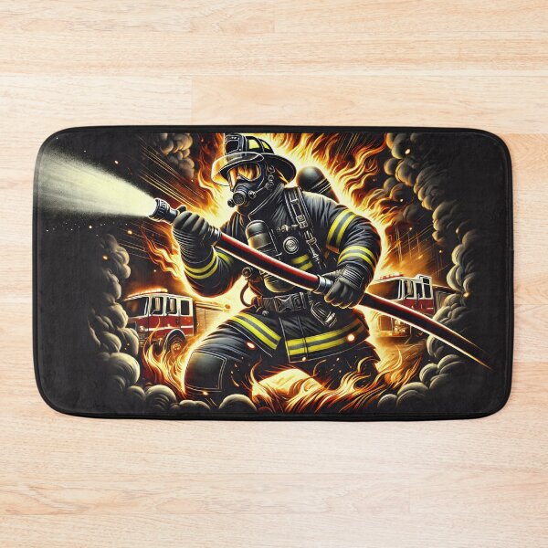 Item preview, Firefighter in action designed and sold by SaNNty.