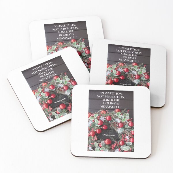 Item preview, Connection, Not Perfection, Makes the Holidays Meaningful designed and sold by CUTESTUFFnow.