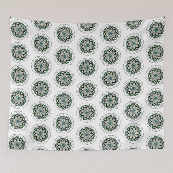 Item preview, I Love You Castiel Mandala designed and sold by OliviaLettering.