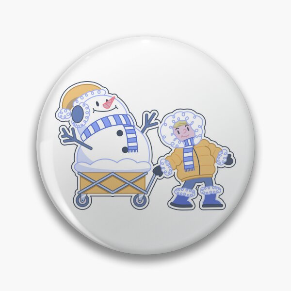 Item preview, Boy Walking with a Snowman designed and sold by Athicha44.