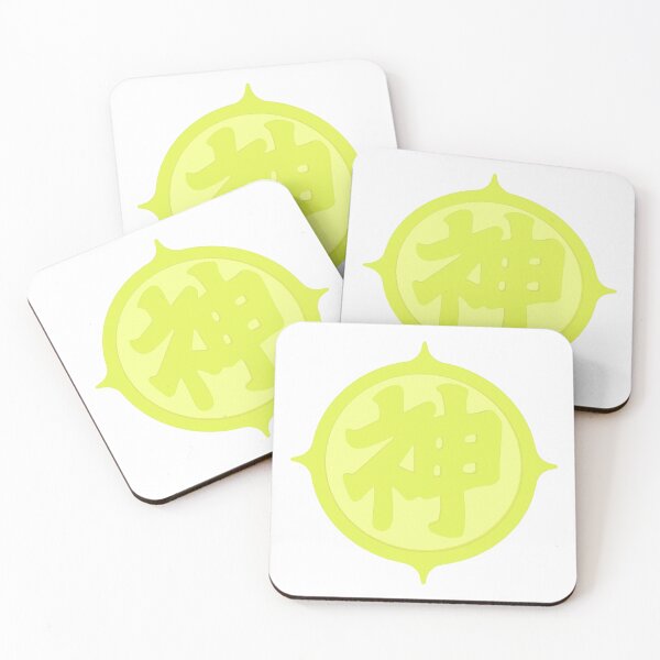 Item preview, Kami's Logo Symbol - Anime-Inspired Divine Emblem Art designed and sold by AbnormalAdorn.