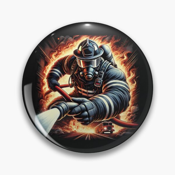 Item preview,  Firefighter in action designed and sold by SaNNty.