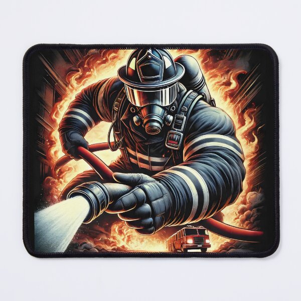 Item preview,  Firefighter in action designed and sold by SaNNty.