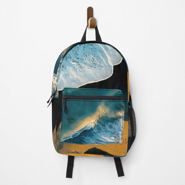 Item preview, Black Sand Beach On Golden Shoreline - Icelandic Landscape Photography designed and sold by regnumsaturni.
