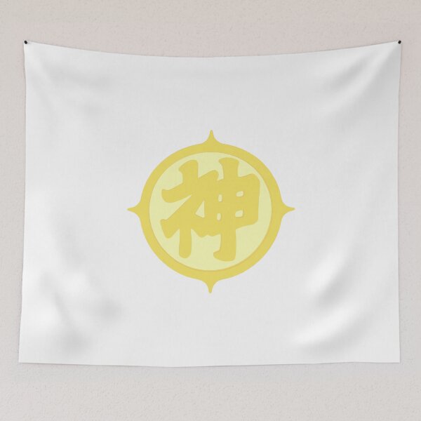 Item preview, Kami's Logo Symbol - Anime-Inspired Divine Emblem Art designed and sold by AbnormalAdorn.