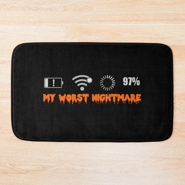Item preview, Worst Gamer Nightmare Lack of WiFi designed and sold by The Art of Kkatarynka.