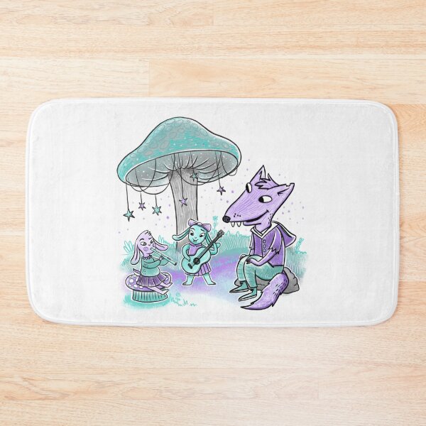 Item preview, Eating out with the fox and rabbits designed and sold by jasmineberry.