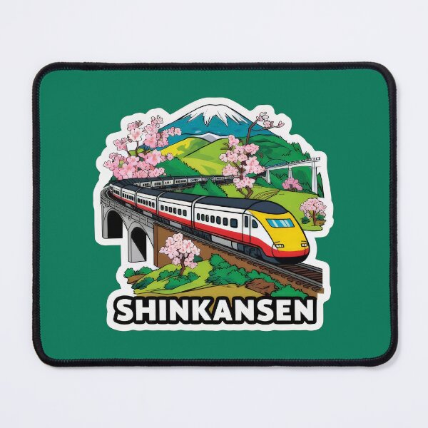 Artikelvorschau, Shinkansen-Aufkleber entworfen und verkauft von Digital Japan.
