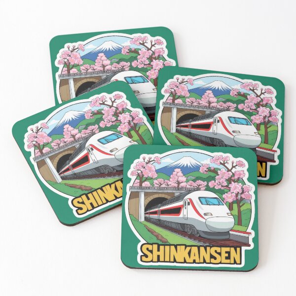Item preview, Shinkansen Sticker I designed and sold by Digital Japan.